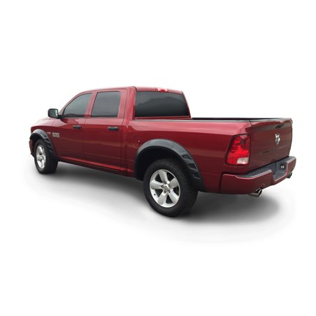 Bushwacker 09-18 Ram 1500 w/ 67.4in Fleetside Bed (Ex. R/T and Rebel) DRT Style Flares 4pc - Black