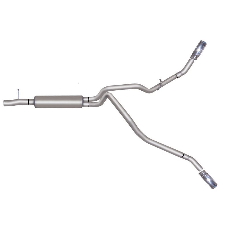 Gibson 08-09 Ford F-250 Super Duty FX4 5.4L 2.5in Cat-Back Dual Extreme Exhaust - Aluminized