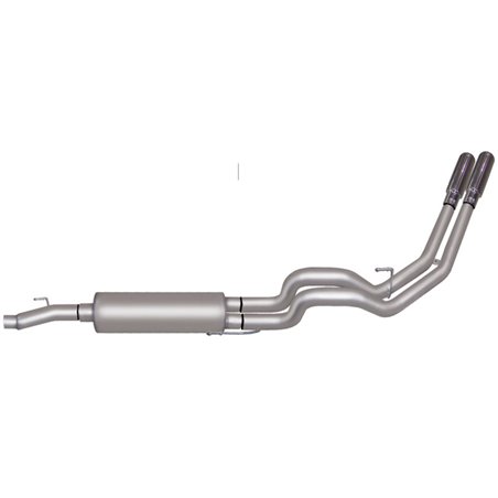 Gibson 09-10 Ford F-150 XLT 4.6L 2.5in Cat-Back Dual Sport Exhaust - Aluminized