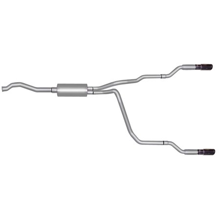 Gibson 01-05 Ford Ranger XL 2.3L 1.75in Cat-Back Dual Split Exhaust - Aluminized