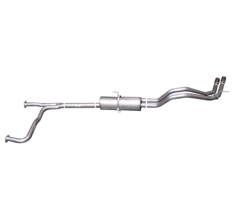 Gibson 04-09 Nissan Titan LE 5.6L 2.5in Cat-Back Dual Sport Exhaust - Stainless