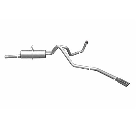 Gibson 99-04 Ford F-250 Super Duty Lariat 6.8L 2.5in Cat-Back Dual Extreme Exhaust - Stainless