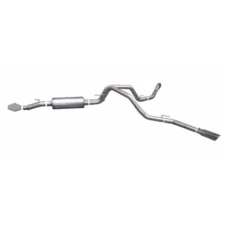 Gibson 11-14 Ford F-150 FX4 5.0L 3in/2.5in Cat-Back Dual Extreme Exhaust - Stainless