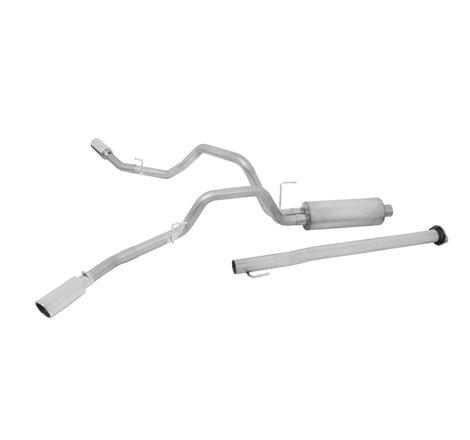 Gibson 16-19 Ford F-150 Lariat 2.7L 3in/2.5in Cat-Back Dual Extreme Exhaust - Stainless