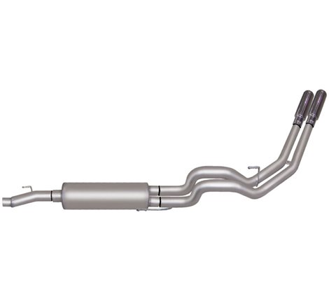 Gibson 11-12 Ford F-150 SVT Raptor 6.2L 2.5in Cat-Back Dual Sport Exhaust - Stainless