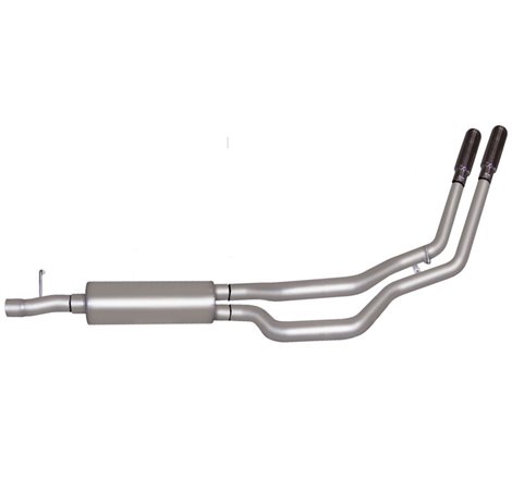 Gibson 11-16 Ford F-250 Super Duty Lariat 6.2L 2.5in Cat-Back Dual Sport Exhaust - Stainless