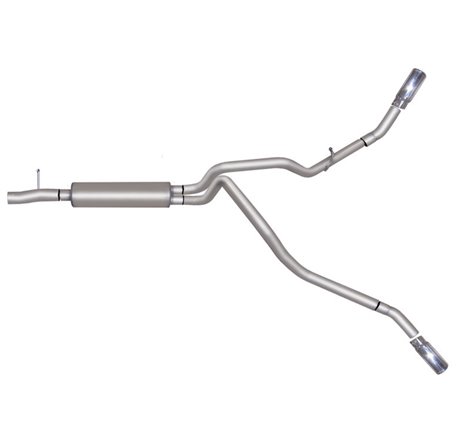 Gibson 11-16 Ford F-250 Super Duty Lariat 6.2L 2.5in Cat-Back Dual Extreme Exhaust - Stainless