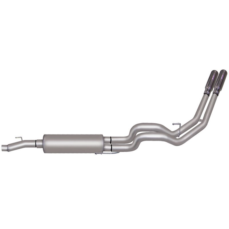 Gibson 04-08 Ford F-150 STX 4.6L 2.5in Cat-Back Dual Sport Exhaust - Stainless