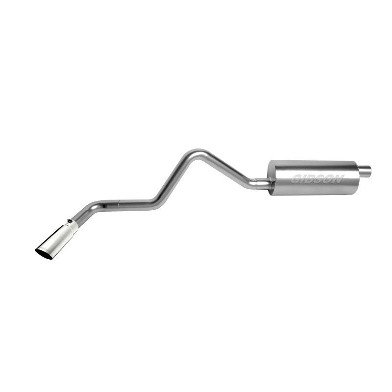 Gibson 05-06 Ford F-250 Super Duty Lariat 6.8L 3in Cat-Back Single Exhaust - Aluminized