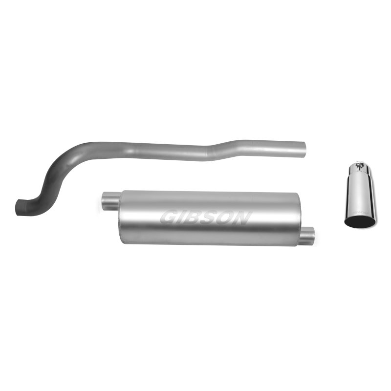 Gibson 86-93 Jeep Cherokee Base 2.5L 2.5in Cat-Back Single Exhaust - Stainless