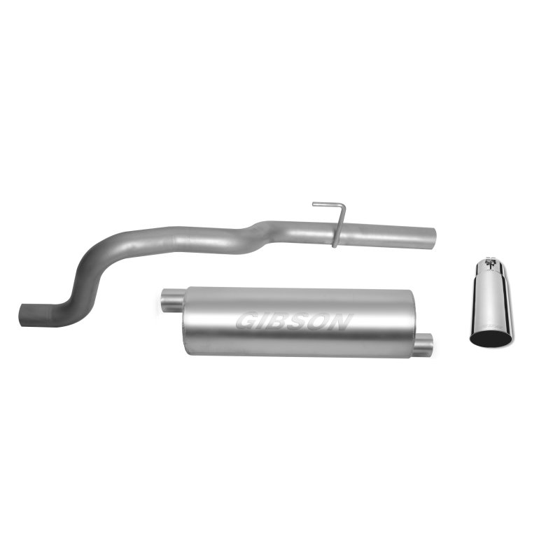 Gibson 02-04 Jeep Grand Cherokee Laredo 4.0L 2.5in Cat-Back Single Exhaust - Stainless