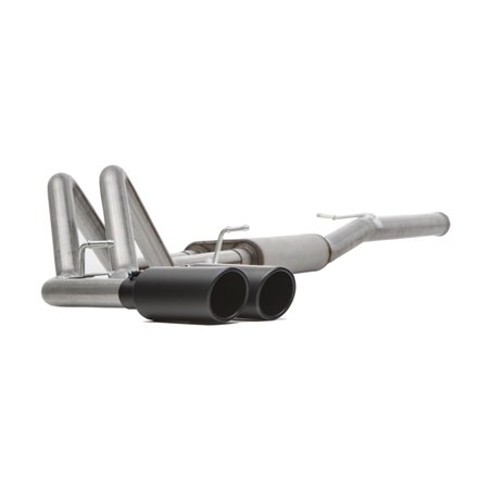 Gibson 11-16 Ford F-250 Super Duty Lariat 6.2L 2.5in Cat-Back Dual Sport Exhaust - Black Elite