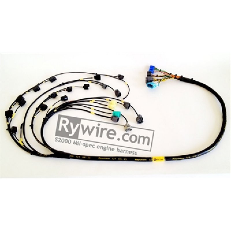 Rywire Honda S2000 AP1/AP2 (Early) Mil-Spec Engine Harness w/OEM Coils/Injector/ECU Plugs