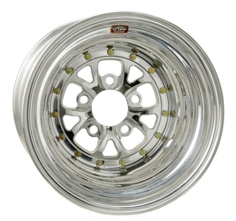 Weld V-Series 15x10 / 5x4.5 BP / 6in. BS Polished Wheel - Non-Beadlock