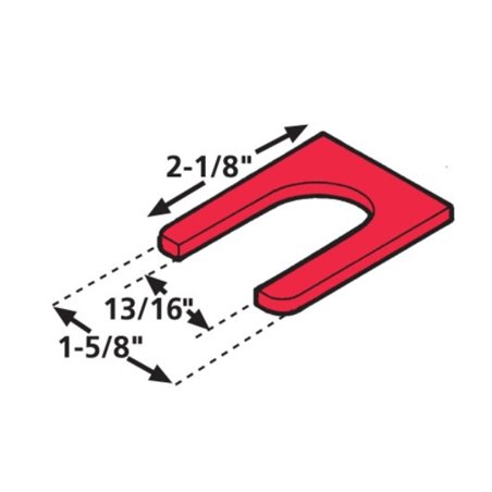 SPC Performance Tandem Shim-FRTLNR 1/16in (100)