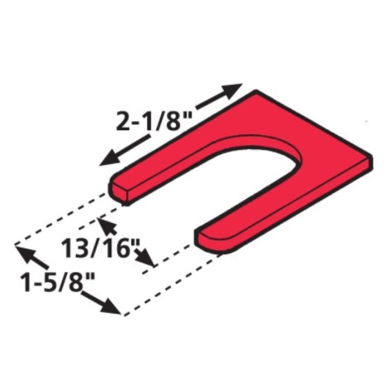 SPC Performance Tandem Shim-FRTLNR 1/8in (100)