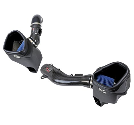 aFe Track Series Stg 2 Carbon Fiber Intake w/Pro 5R Media 15-20 BMW M3/M4(F80/82/83) L6-3.0L(tt) S55