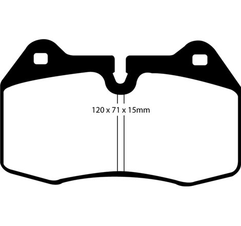 EBC 03-04 Infiniti G35 3.5 (Manual) (Brembo) Redstuff Front Brake Pads