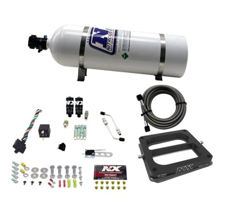 Nitrous Express Dominator Hitman Plus Nitrous Kit (50-200HP) w/15lb Bottle