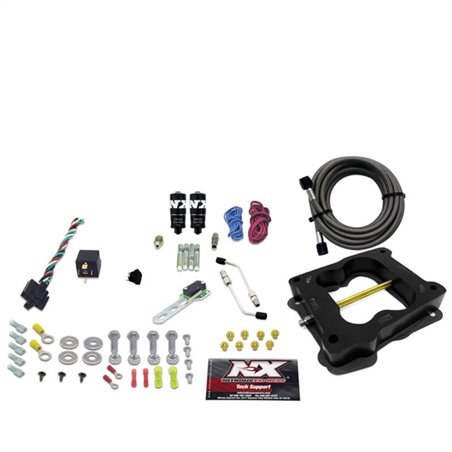 Nitrous Express Q-Jet/Holley Spread Bore Hitman Plus Nitrous Kit (50-200HP) w/o Bottle