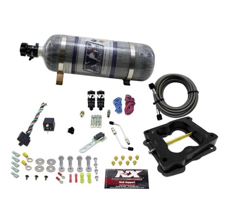 Nitrous Express Q-Jet/Holley Spread Bore Hitman Plus Nitrous Kit w/Composite Bottle