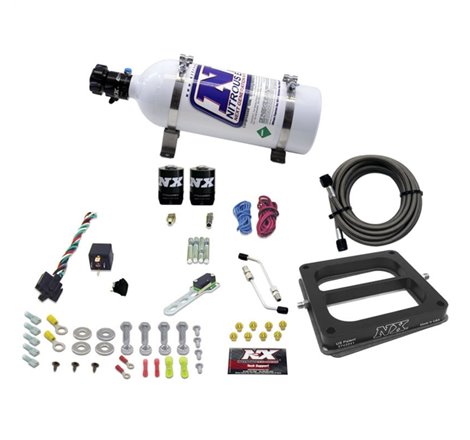 Nitrous Express Dom/Gasoline Nitrous Kit (100-500HP) w/5lb Bottle