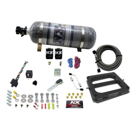 Nitrous Express Dom/Gasoline Nitrous Kit (100-500HP) w/Composite Bottle