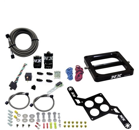 Nitrous Express 4500 RNC Conventional Nitrous Plate Kit w/.375in Solenoid w/o Bottle