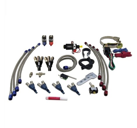 Nitrous Express 4 Cyl Piranha Nitrous Kit w/o Bottle