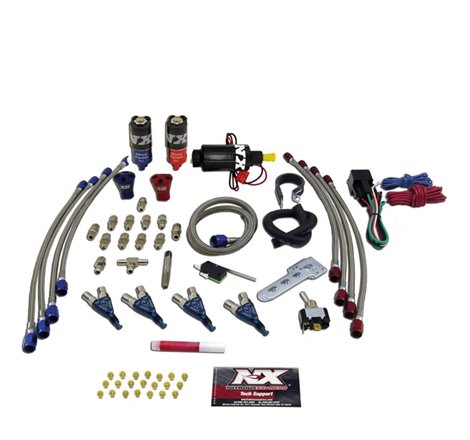 Nitrous Express 4 Cyl Piranha Nitrous Kit (For EFI Applications) w/o Bottle