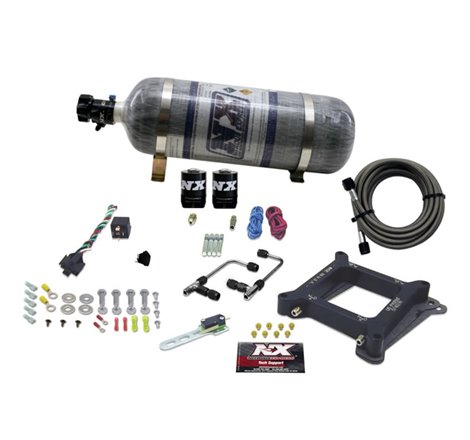 Nitrous Express 4150 Gemini Stage 6 Nitrous Kit (50-300HP) w/Composite Bottle