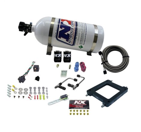 Nitrous Express Dominator Gemini Stage 6 Nitrous Kit (50-300HP) w/10lb Bottle