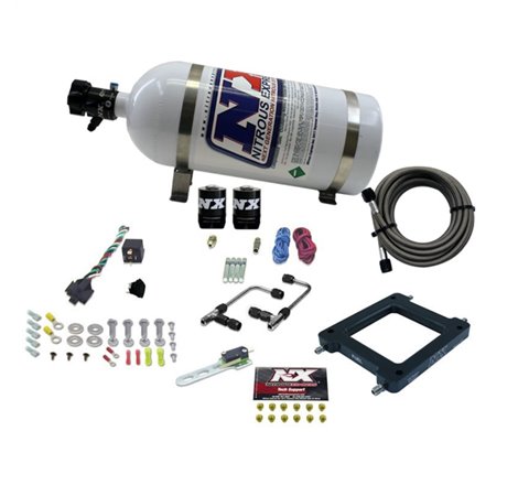 Nitrous Express Dominator Gemini Stage 6 Alcohol Nitrous Kit w/10lb Bottle