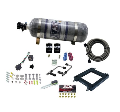 Nitrous Express Dominator Gemini Stage 6 Alcohol Nitrous Kit w/Composite Bottle