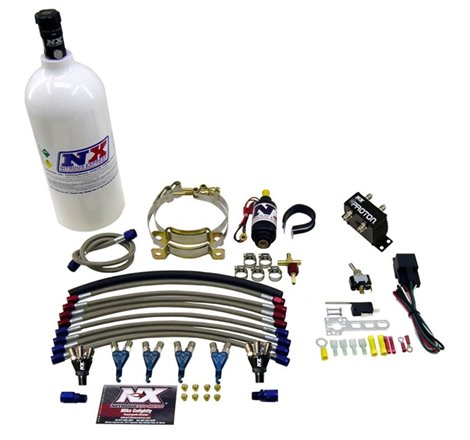 Nitrous Express 4 Cyl Proton Nitrous Kit w/1.0lb Bottle