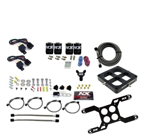 Nitrous Express Dominator Dual Stage Billit Crossbar Nitrous Kit (50-300 & 100-500HP) w/o Bottle