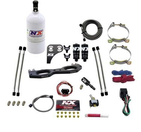 Nitrous Express Polaris RZR 900cc Nitrous Plate Kit w/2.5lb Bottle