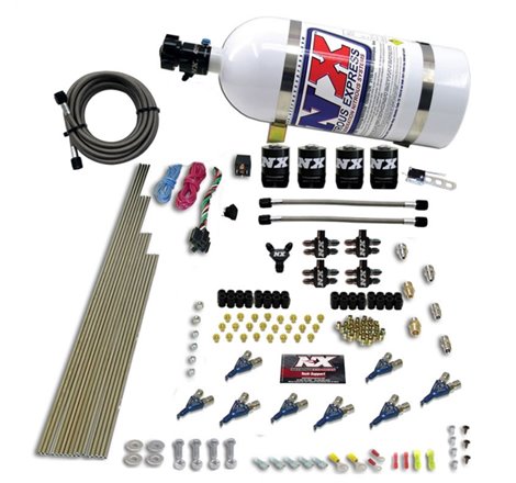 Nitrous Express 8 Cyl Alcohol Nitrous Kit (250-550HP) w/10lb Bottle