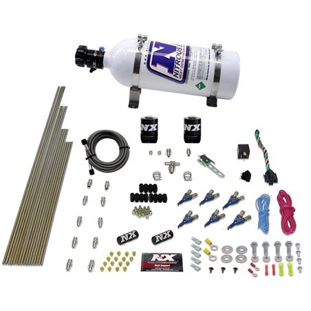 Nitrous Express V6AN Gasoline EFI Nitrous Kit (150-375HP) w/5lb Bottle