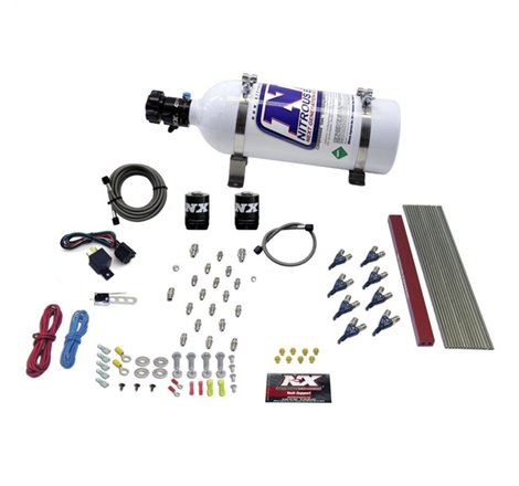 Nitrous Express GM LT1/LS1 Pro Piranha Nozzle Gas Nitrous Kit w/5lb Bottle