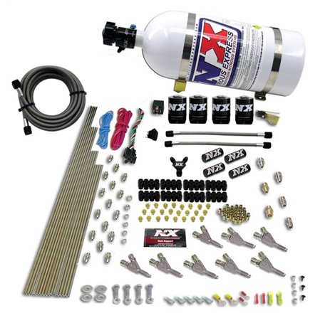 Nitrous Express Vortech Nozzle Nitrous Kit w/10lb Bottle