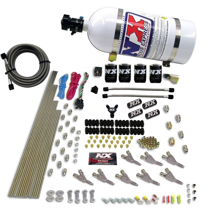 Nitrous Express Vortech Nozzle Nitrous Kit w/10lb Bottle