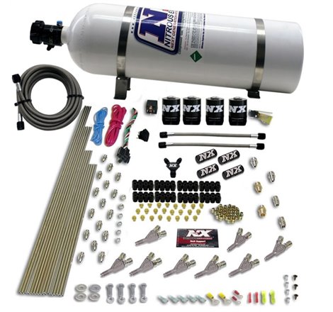 Nitrous Express STD Nozzle Nitrous Kit w/12lb Composite Bottle