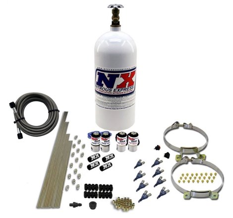 Nitrous Express Mainline Direct Port EFI Press Nitrous Kit w/10lb Bottle