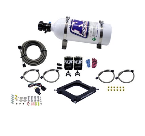 Nitrous Express 4500 Assassin Plate Stage 6 Nitrous Kit (50-300HP) w/5lb Bottle