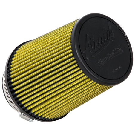 Airaid Universal Air Filter - Cone 4in Flange x 6in Base x 4-5/8in Top x 7in Height - Synthamax