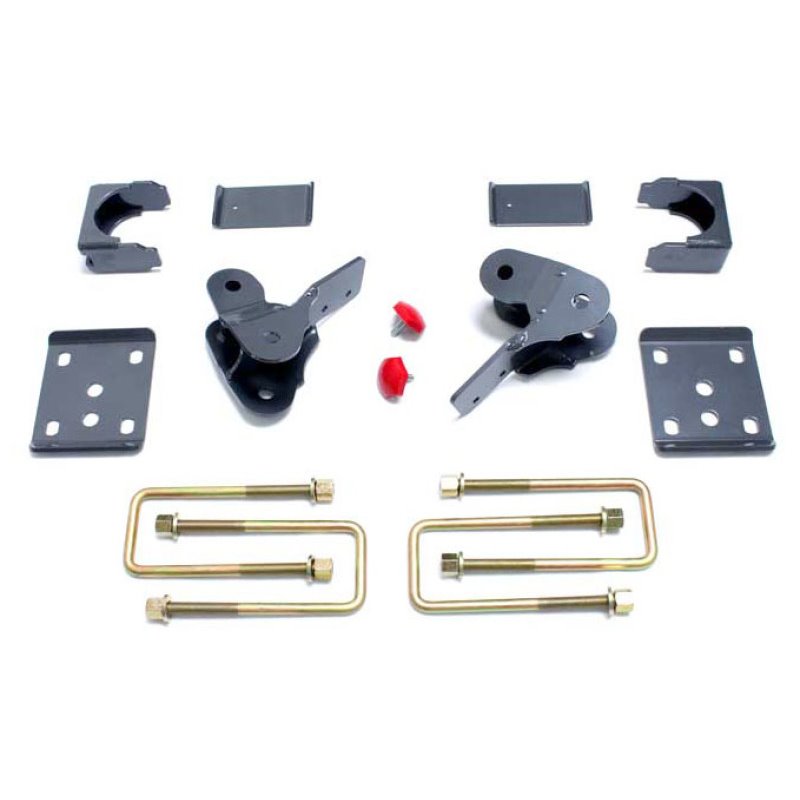 MaxTrac 04-08 Ford F-150 2WD/4WD 4in Rear Lowering Flip Kit w/Hangers