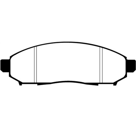 EBC 05+ Nissan Frontier 2.5 2WD Yellowstuff Front Brake Pads