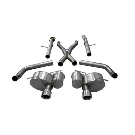 Corsa 12-20 Jeep Grand Cherokee SRT 2.75in Dual Rear Xtreme Cat-Back Exhaust