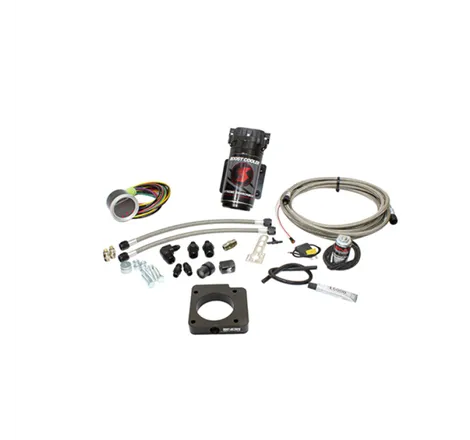 Snow Performance 05-14 STI Stg 2 Boost Cooler Water Inj. Kit (SS Braided Line/4AN Fittings) w/o Tank